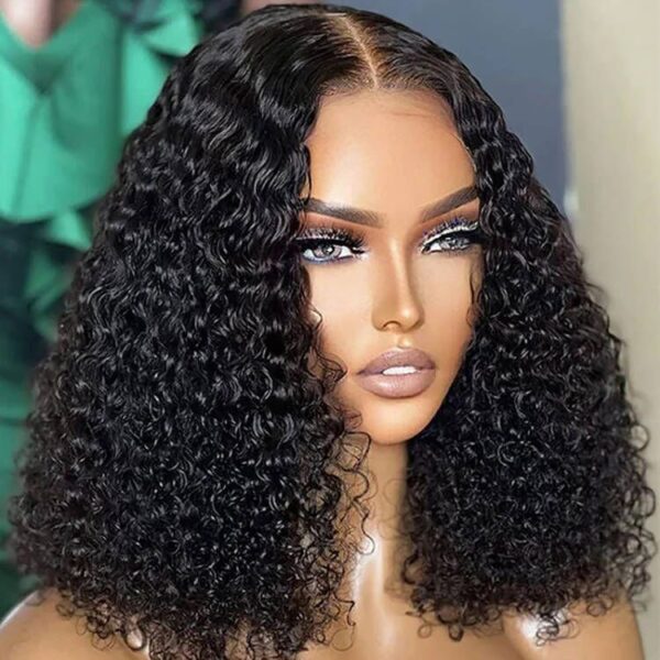 12A Double Drawn Water Wave 13x4 Transparent Lace Full Frontal Wig - Image 4